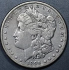 1899 $1 MORGAN SILVER DOLLAR KM# 110 Grade:  VF  A6168