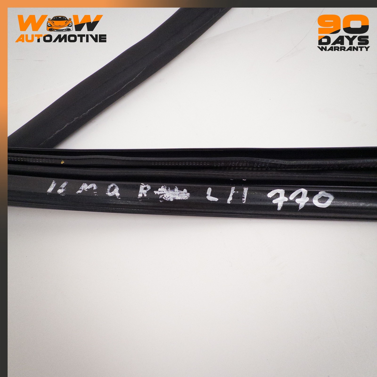 Maserati Quattroporte 2018-2019 Rear Right Door gasket Black