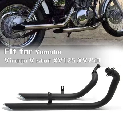 Pot d'échappement Silencieux pr Yamaha XV250 Virago V-star DragStar XV 250 88-26 - Photo 1/4