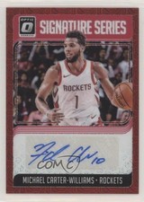 2018 Panini Donruss Optic Choice Prizm Michael Carter-Williams #SG-MCW Auto 0e1