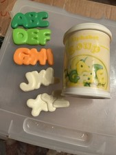 Vintage Fisher Price Alphabet Soup With Letters Fun With 5 Noodles 1987