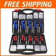 Heli Coil Rethread Insert Kit 320-Pc Metric SAE