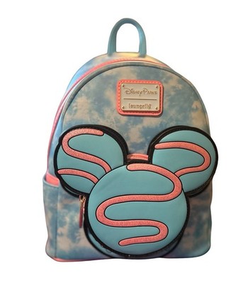 Disney Parks Loungefly Cloud Swirl Mickey  Donut Mini BP NWT FREE SHIPPING  