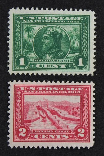 CKStamps: US Stamps Collection Scott#397 Mint NH OG #398 Mint VLH OG