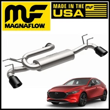 MagnaFlow Street Axle-Back Exhaust System fits 2019-2024 Mazda 3 Hatchback 2.5L