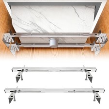 Undermount Sink Brackets Adjustable Stainless Steel 31.8-47.2in 81-120cm , Un...