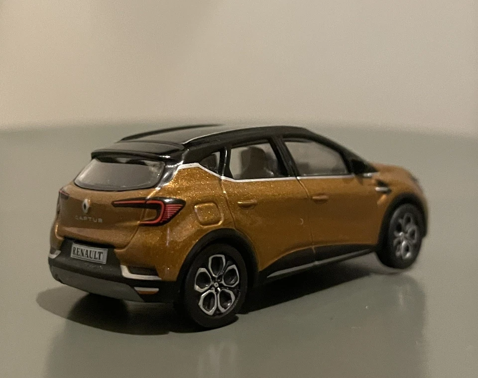 Modellino Renault Captur 2 Arancione 1/64 1:64 3 Inches Auto Nuova Senza Scatola - Immagine 3 di 4