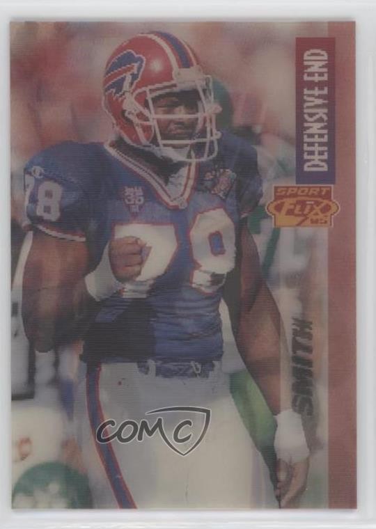 1995 Sportflix Bruce Smith #32 HOF 0c9t