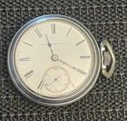 Antique Elgin Pocket Watch Gr 96 Mod 4 18s 7j Sidewinder Train Engraved Runs