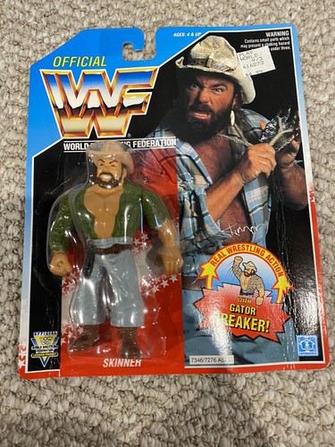 SKINNER WWF Hasbro series 5 US blue card wwe with ...