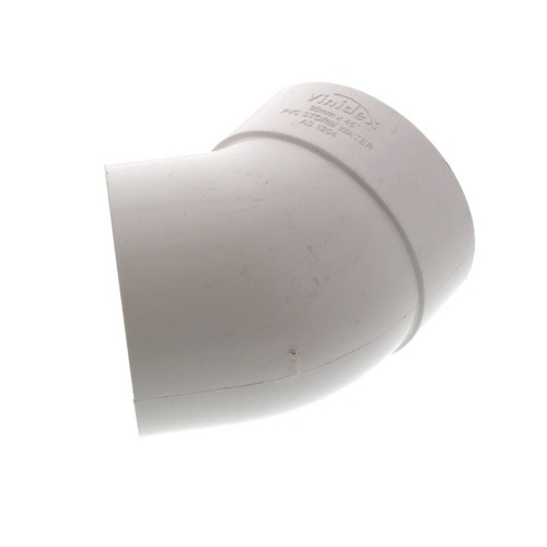 Stormwater Bend DWV Male/Female 90mm x 45 Degree Repair Fitting PVC Irrigation - Picture 3 of 9