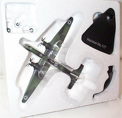 Heinkel He. 177 WW11 Aircraft Atlas Editions 1:144 Scale Model