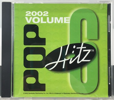 Pop Hitz Hits 2002 Volume 6 Audio CD Album ATM Universal Music Enterprises