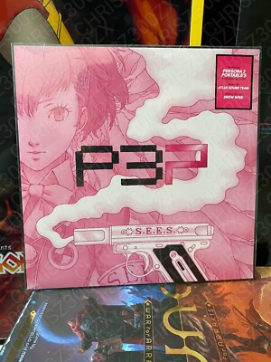 Persona 3 Portable Vinyl Record Soundtrack LP Pink Anime OST P3P