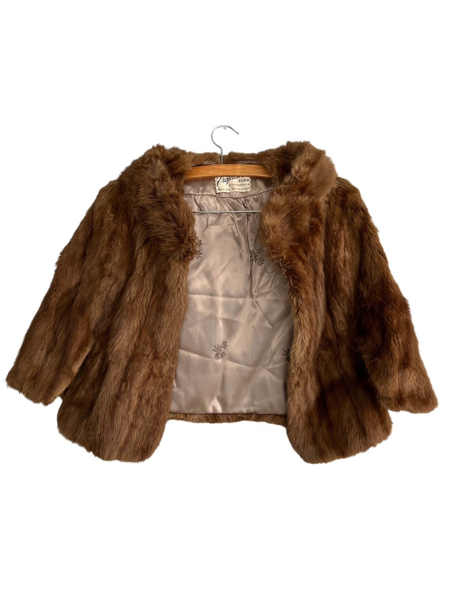 Tropical Furs FL Fur Coat Shaw Shawl Mink coat fur jacket