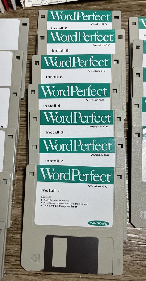 Actualización WordPerfect de colección versión 6.0 DOS Foto 3 de 4