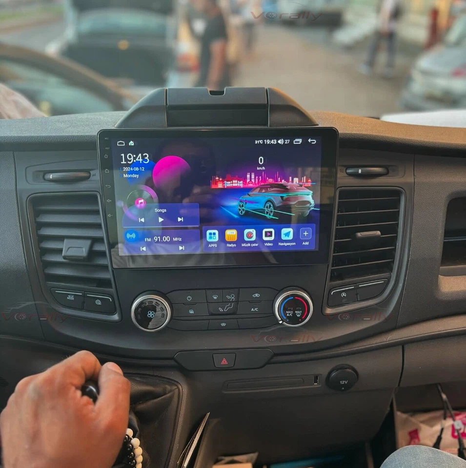 For 2020-2024 Ford Transit 150 250 350 10.1" Carplay FM GPS Dash Radio Bluetooth - Изображение 4 из 4