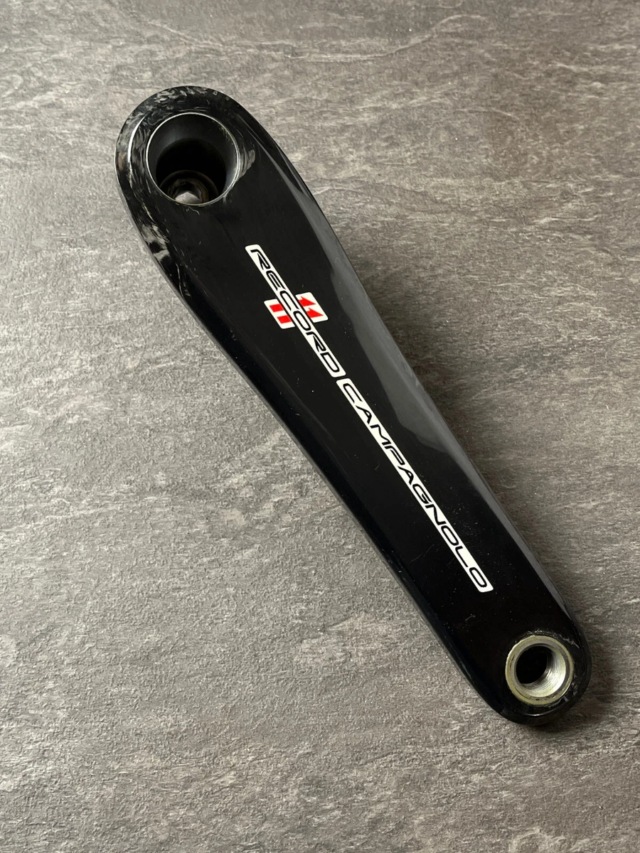 Pédalier Carbone Campagnolo Record Ultra-Torque – 53/39t, 175mm, 2x10 Vitesses, Avec Pédales