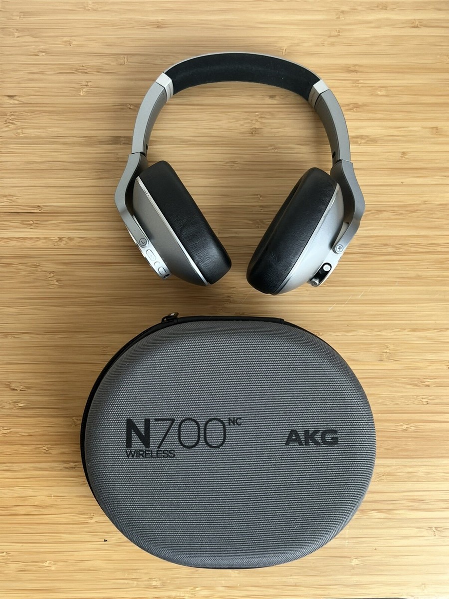AKG N700NC Wireless Noise Cancelling Headphones Silver