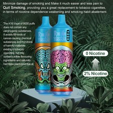 10 Stück Rise Me T0rnado E-Shisha Einweg E-Z...