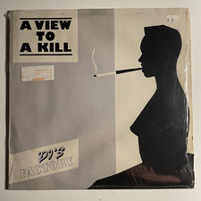 RR 12011 DJ‘s Factory A View To A Kill Cover NM- Vinyl NM- 1985 Germany Rush Rec