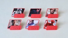 12 Star Wars The Last Jedi Movie Cup Cake Rings Topper Bday Party Goody Favor
