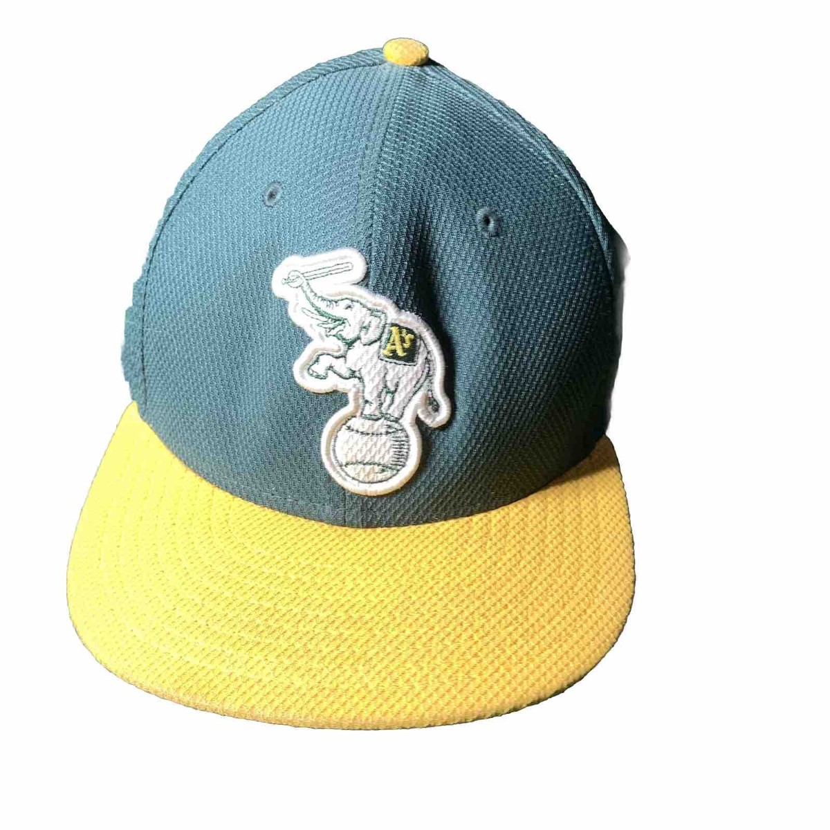 Oakland Athletics A's New Era 59Fifty Fitted 7 1/2 Hat Cap Stomper
