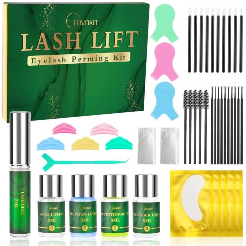 Eyelash Lift Kit for Beginners and Professional Lash Perm Kit, for At-Home Use
