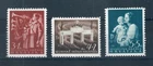 Croatia 1942 National Relief Fund full set of stamps MNH. Sg 64-66