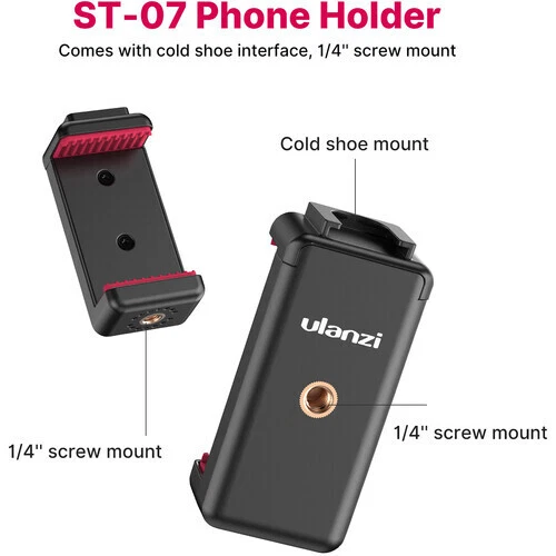 Ulanzi SmartPhone Filmmakers Kit 2 | Flexible Tripod/Light/Phone Mount - Picture 9 of 9
