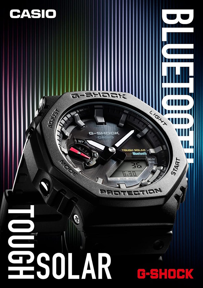 CASIO G-SHOCK GA-B2100-1A1JF Bluetooth Solar Analog Digital Watch
