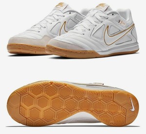 nike sb gato white gold