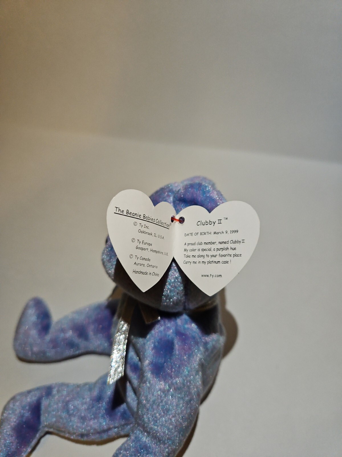 RARE! Ty Beanie Babies Clubby II 1999 Retired - Picture 5 of 8