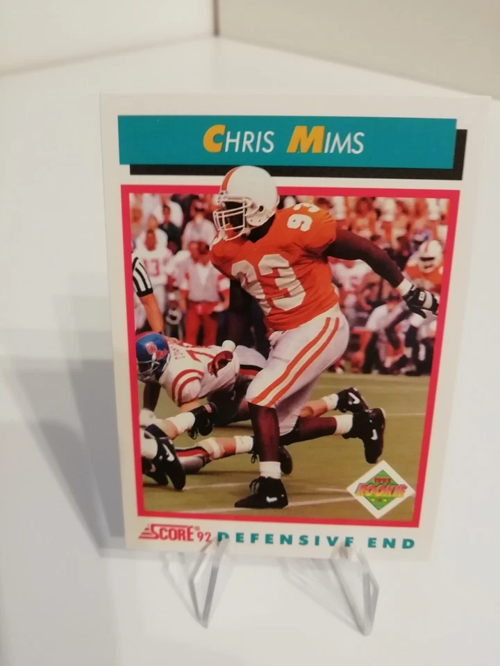 Chris Mims San Diego Chargers Pick your Card NFL Trading Card - Bild 1 von 1