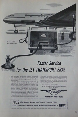 5/1953 PUBESSO AVIATION DE HAVILLAND COMET UAT AIRLINE LE BOURGET ORIGINAL ANZEIGE
