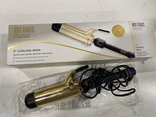 Hot Tools Pro Artist 24K Gold  Jumbo Curling Iron Long Lasting Curls 2 inches