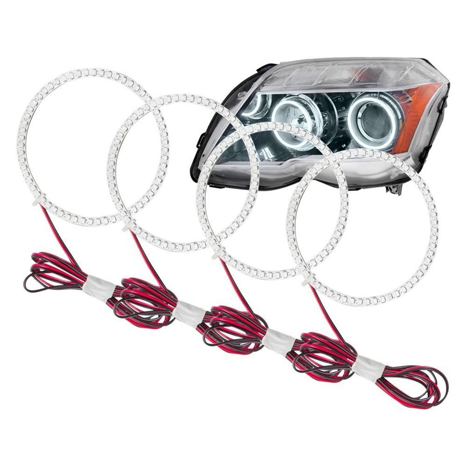 LED Halo Headlights Halo Light Surface Add On Custom Lights White 2430