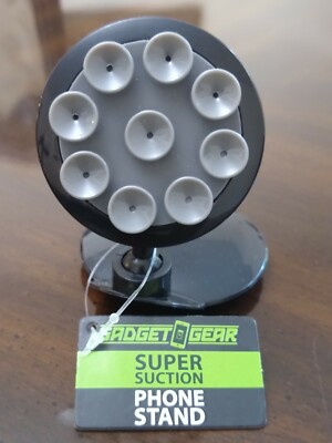 Gadget Gear Double Sided Super Suction Cell Phone Stand Assorted Colors