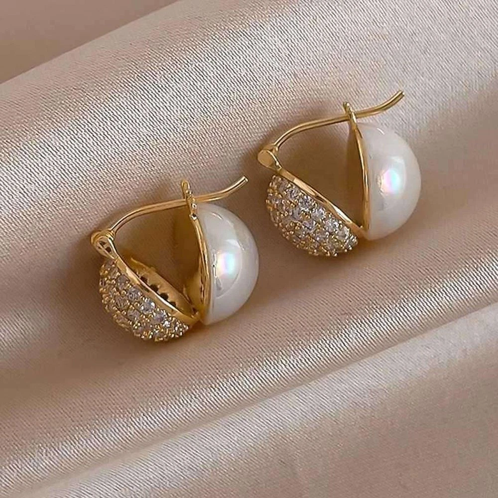 Pearl fashion earrings online