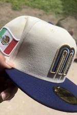 7 5/8 Hatstop WBC Mexico New Era Icy UV Royal World Baseball Classic Exclusive