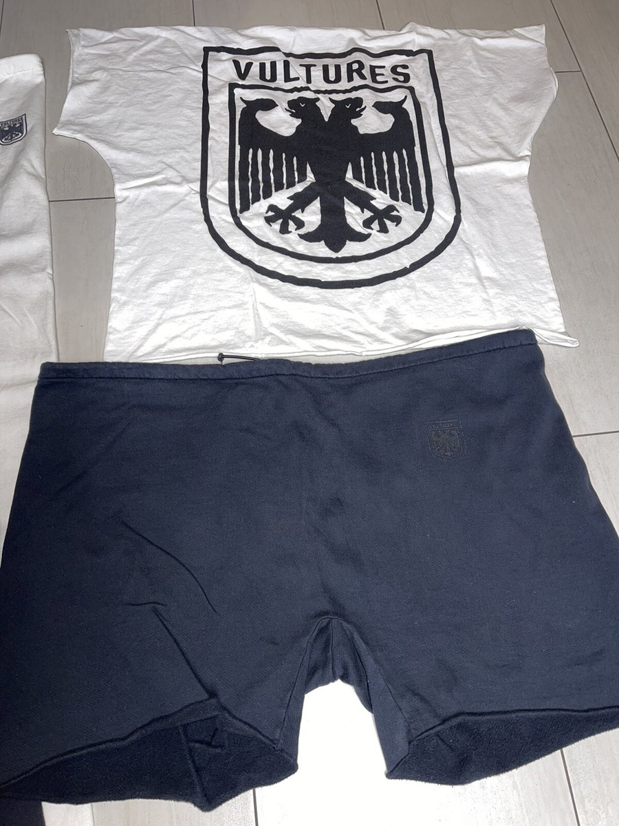 4PC Set ¥$ Kanye West Ye Ty Dolla Vultures White ShortSleeve 4PC Set ¥$ Kanye West Ye Ty Dolla Vultures White ShortSleeve