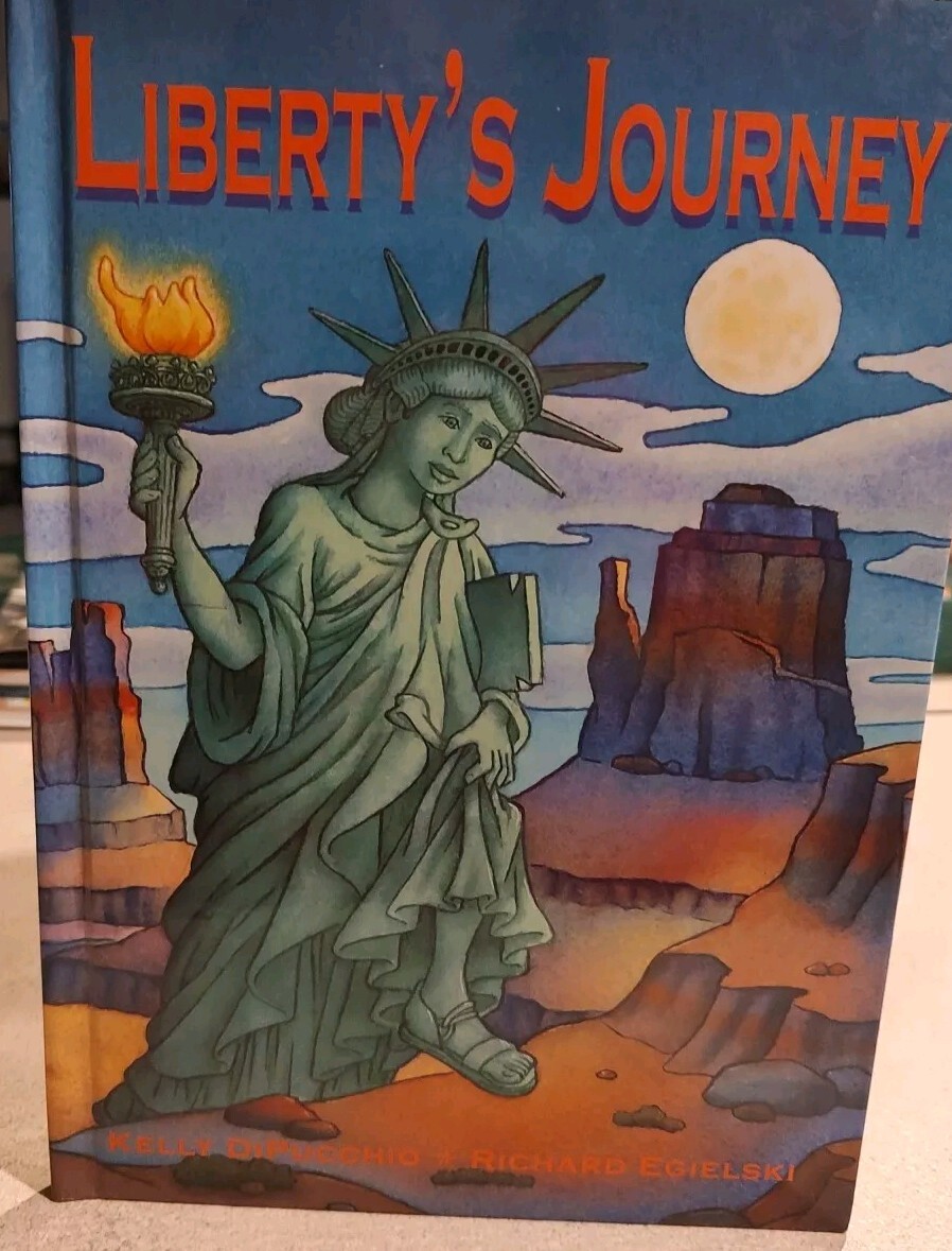 Libertys Journey Kelly DiPucchio Richard Egielski c2004 Hardcover