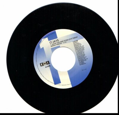 O'JAYS HAVE YOU HAD YOUR LOVE TODAY/POT CAN'T CALL THE KETTLE BLACK 45RPM VINYL