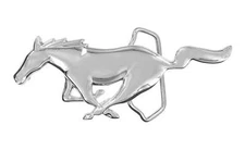 Ford Mustang Pony Belt Buckle (Chrome)
