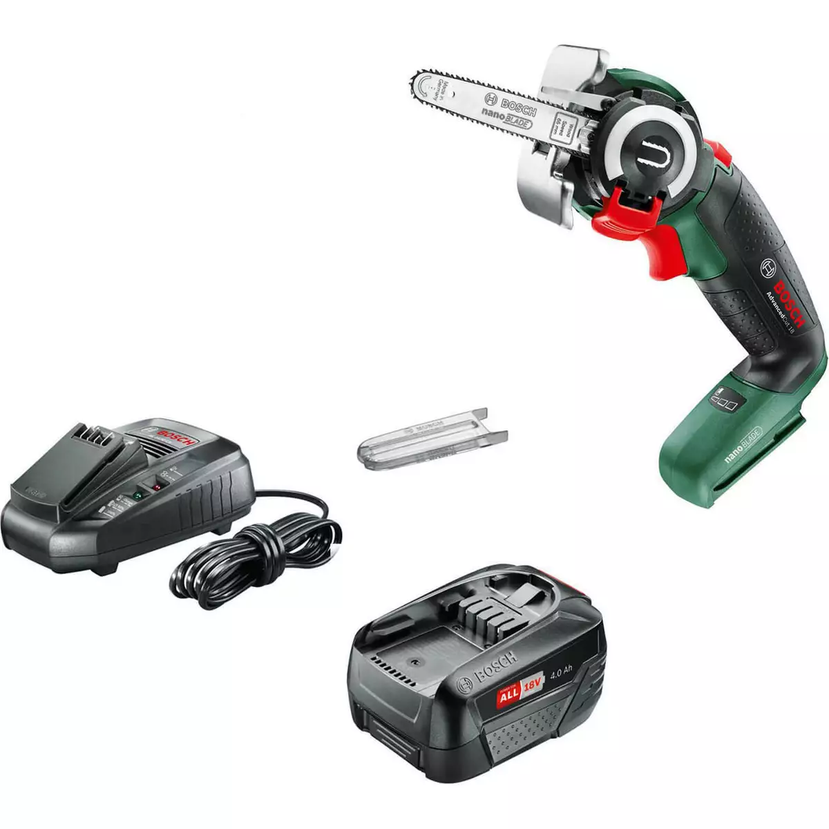 Bosch ADVANCEDCUT 18 LI P4A 18v Cordless Nanoblade Multi Saw 1 x
