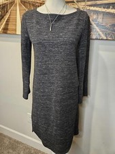 Banana Republic Knit Dress - Gray - Long Sleeve