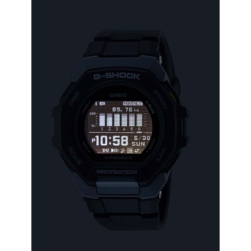 Casio G-SHOCK GBD-300-1JF G-SQUAD Step Tracker Bluetooth Casio G-SHOCK GBD-300-1JF G-SQUAD Step Tracker Bluetooth