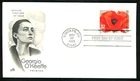 ARTIST GEORGIA O'KEEFFE SANTA FE NEW MEXICO  1996 ARTCRAFT CACHET FDC UNADDR