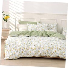 Floral Cotton Comforter Full/Queen 90" 90" Tiny Blooms Lambs - Sage Green