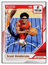 Scoot Henderson 2024-25 Donruss #143 Portland Trail Blazers Free Shipping! *262C